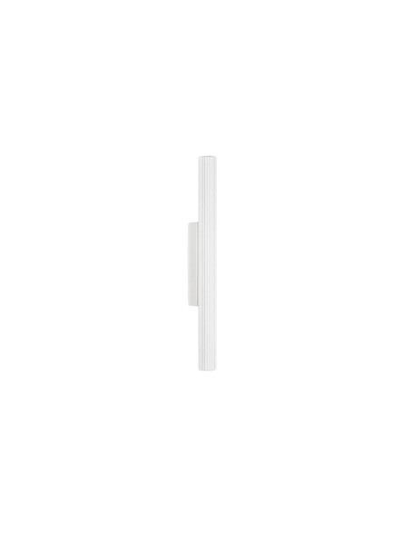 Nova Luce LED Wandleuchte Paron 8W warmweiss 3000K Weiß Aluminium 30x7cm 9060235