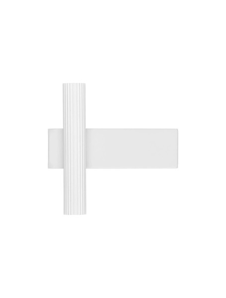 Nova Luce LED Wandleuchte Paron 6W warmweiss 3000K Weiß Aluminium 15x15cm 9060241