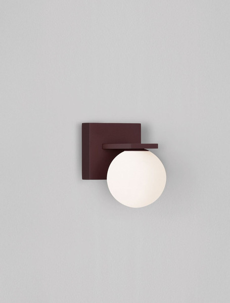 Nova Luce LED Außen-Wandleuchte Oracle 9W warmweiss 3000K IP65 salzwasserfest Cortenstahl Glas Aluminium 22x17,5cm 9060244