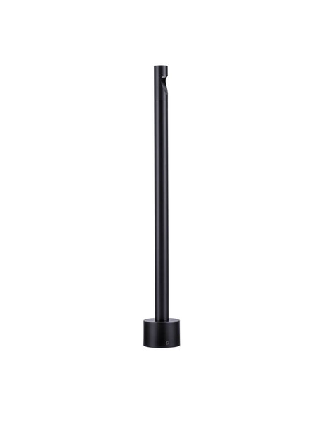 Nova Luce LED Wegeleuchte Luxor drehbar 4W warmweiss 3000K IP65 salzwasserfest Schwarz Aluminium 60cm 9060249