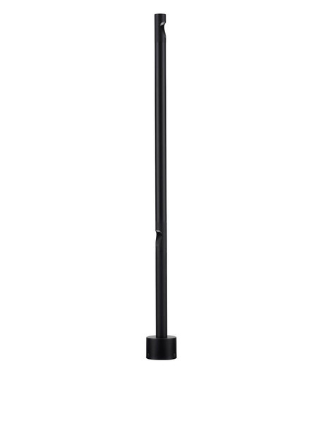 Nova Luce LED Wegeleuchte Luxor drehbar 8W warmweiss 3000K IP65 salzwasserfest Schwarz Aluminium 90cm 9060250