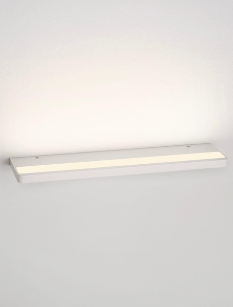 Nova Luce LED Wandleuchte Pablo 12W warmweiss 3000K Weiß Aluminium 40x10cm 9060257