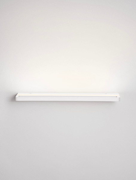 Nova Luce LED Wandleuchte Pablo 12W warmweiss 3000K Weiß Aluminium 40x12cm 9060258
