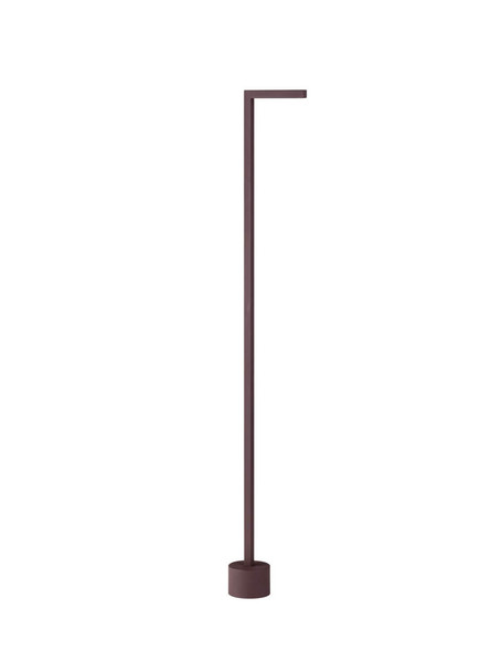 Nova Luce LED Wegeleuchte Pipe 4W warmweiss 3000K IP65 salzwasserfest Cortenstahl Aluminium 95cm 9060262