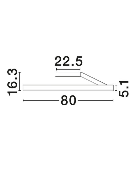 Nova Luce LED Deckenleuchte Bianco dimmbar 48W CCT warm-/neutralweiss 2700/3000/4000K Schwarz Aluminium Ø80cm 9060287