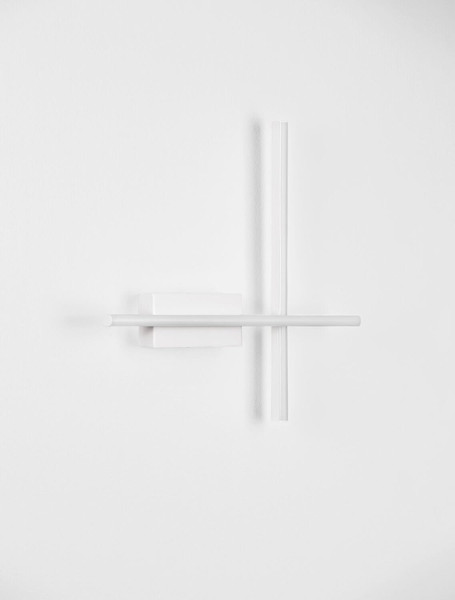 Nova Luce LED Wandleuchte Quam dimmbar 14W warmweiss 3200K Weiß Stahl Aluminium 41x41cm 9081815