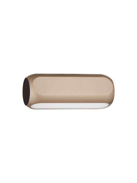 Nova Luce LED Deckenleuchte Elli dimmbar 11W warmweiss 3000K Champagnergold Schwarz Aluminium 17x6cm 9088112