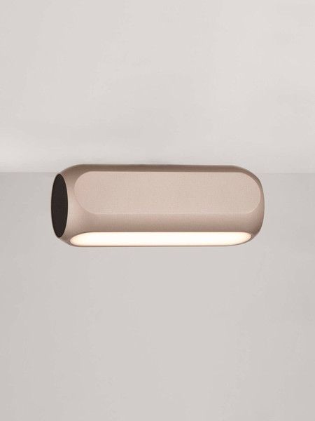 Nova Luce LED Deckenleuchte Elli dimmbar 11W warmweiss 3000K Champagnergold Schwarz Aluminium 17x6cm 9088112