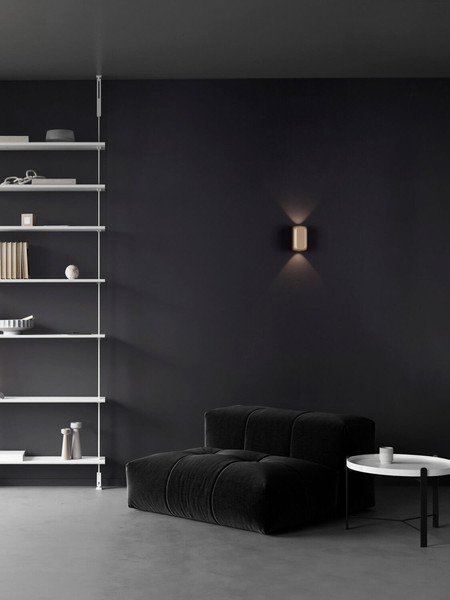Nova Luce LED Wandleuchte Elli 8W warmweiss 3000K Champagnergold Aluminium 10,5x6cm 9088113