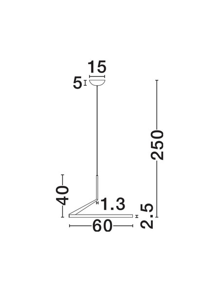 Nova Luce LED Pendelleuchte Tilia dimmbar 31W CCT warm-/neutralweiss 2700/3000/4000K Nickel matt Aluminium Ø60cm 9088139