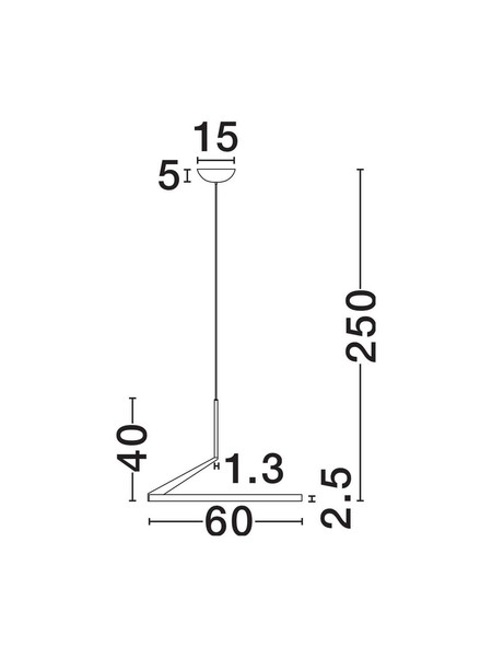 Nova Luce LED Pendelleuchte Tilia dimmbar 31W CCT warm-/neutralweiss 2700/3000/4000K Schwarz Aluminium Ø60cm 9088148