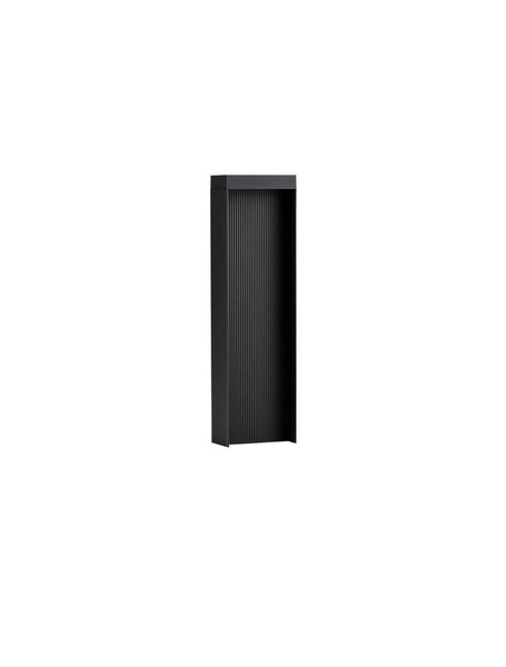 Nova Luce LED Wegeleuchte Alley 8W warmweiss 3000K IP65 salzwasserfest Anthrazit Aluminium 50cm 9136423