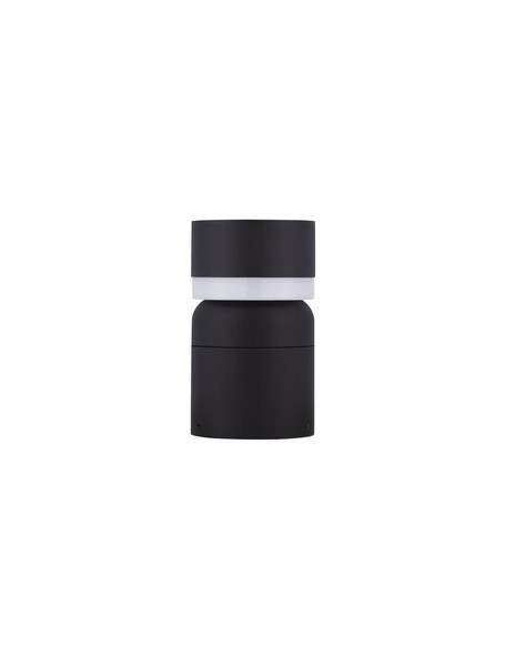 Nova Luce LED Sockelleuchte Airy 8W warmweiss 3000K IP65 salzwasserfest Schwarz Aluminium 25cm 9136444