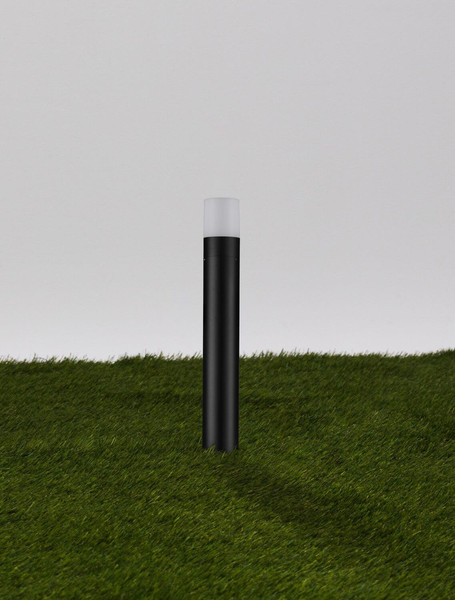 Nova Luce LED Wegeleuchte Paul 10W warmweiss 3000K IP65 salzwasserfest Schwarz Aluminium 60cm 9176109