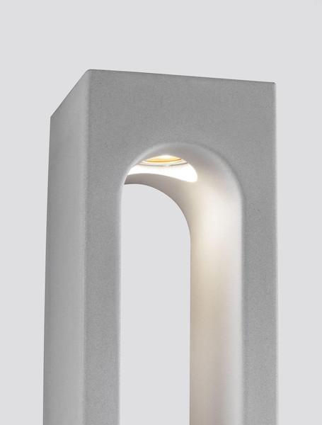 Nova Luce LED Wegeleuchte Stage 6W warmweiss 3000K IP65 salzwasserfest Grau Beton 70cm 9186708