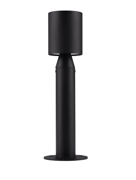 Nova Luce LED Wegeleuchte Brot 6W warmweiss 3000K IP65 salzwasserfest Schwarz Aluminium 29,5cm 9186709