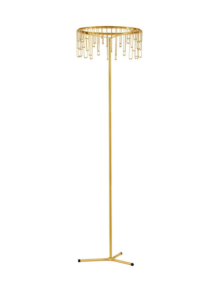 Nova Luce LED Stehleuchte Stellar dimmbar 17W warmweiss 3000K Gold Aluminium Kupfer 140cm 9186982