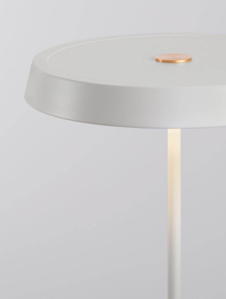 Nova Luce LED Stehleuchte Vetro 33W warmweiss 3000K Weiß Aluminium 136cm 9223418