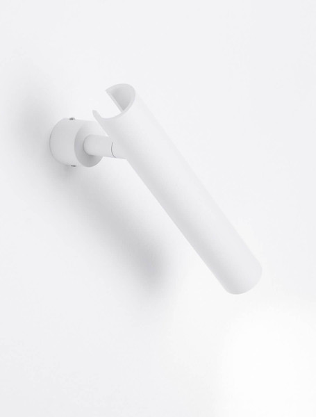 Nova Luce LED Wandleuchte Arlo schwenkbar 6W warmweiss 3000K Weiß Aluminium Ø3cm 9232133