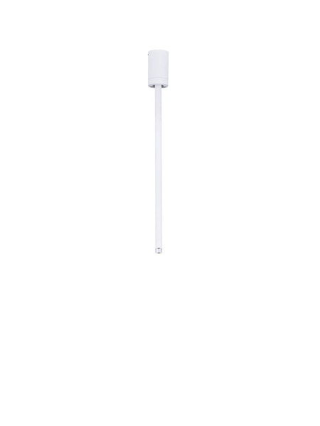 Nova Luce LED Deckenleuchte Stilvi schwenkbar 4W warmweiss 3000K Weiß Aluminium Ø5x50cm 9232140