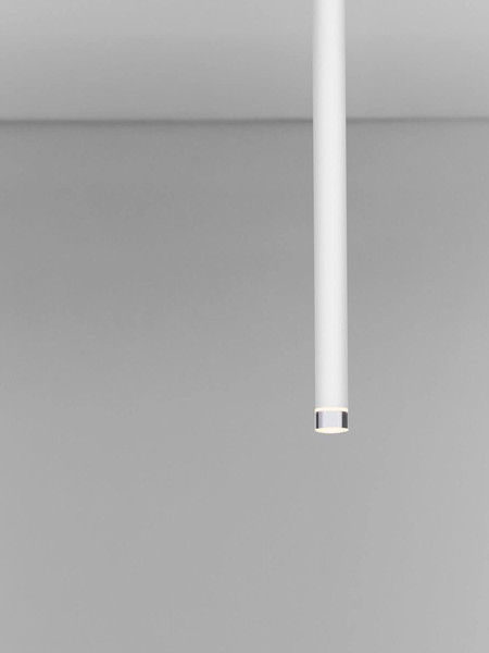Nova Luce LED Deckenleuchte Stilvi schwenkbar 4W warmweiss 3000K Weiß Aluminium Ø5x50cm 9232140