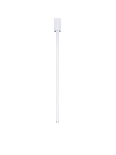 Nova Luce LED Deckenleuchte Stilvi schwenkbar 4W warmweiss 3000K Weiß Aluminium Ø5x70cm 9232142