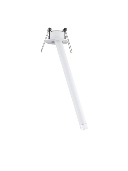 Nova Luce LED Deckenleuchte Stilvi schwenkbar 4W warmweiss 3000K Weiß Aluminium Ø5x24cm 9232144