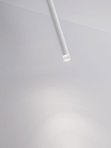 Nova Luce LED Deckenleuchte Stilvi schwenkbar 4W warmweiss 3000K Weiß Aluminium Ø5x64cm 9232148