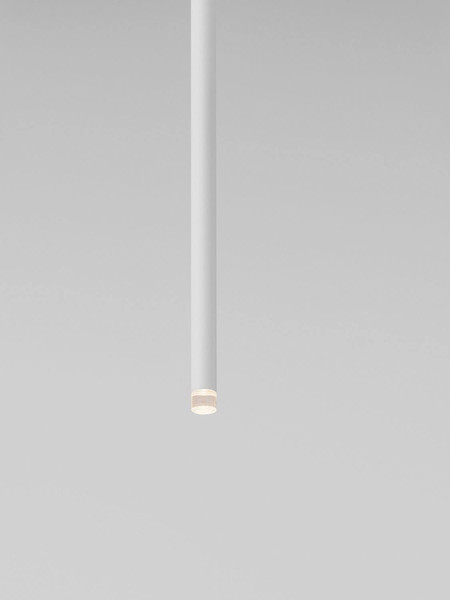 Nova Luce LED Pendelleuchte Stilvi 4W warmweiss 3000K Weiß Aluminium Ø8cm 9232150