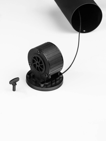 Nova Luce LED Pendelleuchte Stilvi 4W warmweiss 3000K Schwarz Aluminium Ø8cm 9232151