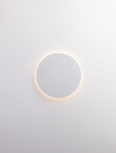 Nova Luce CYRCLE LED Wandleuchte Weiß 22,5W Warmweiss 30x3,2x30cm 9248152