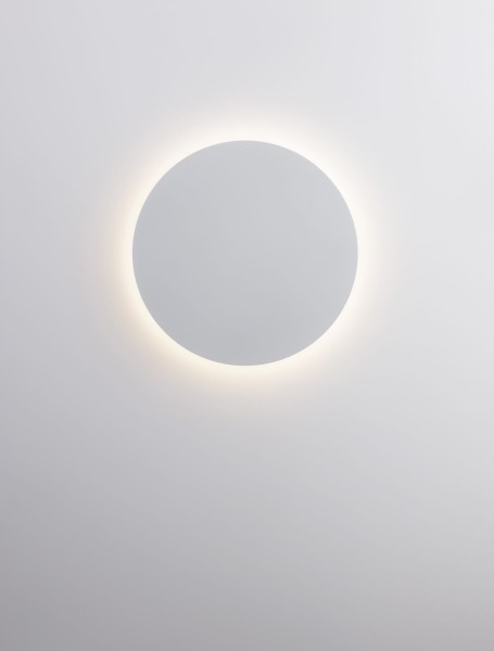 Nova Luce CYRCLE LED Wandleuchte Weiß 22,5W Warmweiss 30x3,2x30cm 9248152