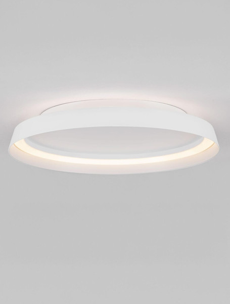 Nova Luce LED Deckenleuchte Ormi dimmbar 38W CCT warm-/neutralweiss 2700/3000/4000K Weiß Aluminium Ø45cm 9345694
