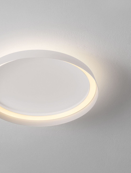 Nova Luce LED Deckenleuchte Ormi dimmbar 38W CCT warm-/neutralweiss 2700/3000/4000K Weiß Aluminium Ø45cm 9345694