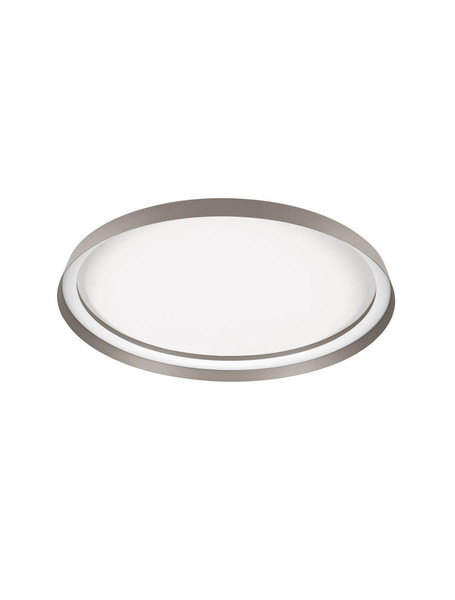 Nova Luce LED Deckenleuchte Ormi dimmbar 48W CCT warm-/neutralweiss 2700/3000/4000K Champagnerbraun Aluminium Ø60cm 9345701