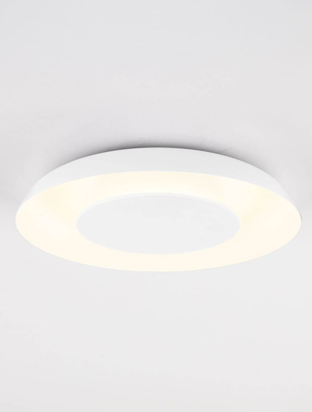 Nova Luce LED Deckenleuchte Epos dimmbar 24W CCT warm-/neutralweiss 2700/3000/4000K Weiß Aluminium Ø40cm 9345702