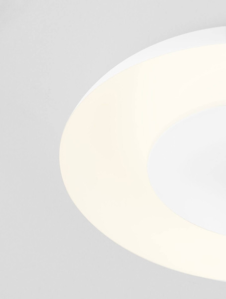 Nova Luce LED Deckenleuchte Epos dimmbar 24W CCT warm-/neutralweiss 2700/3000/4000K Weiß Aluminium Ø40cm 9345702