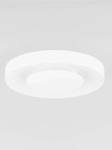 Nova Luce LED Deckenleuchte Pada dimmbar 25W CCT warm-/neutralweiss 2700/3000/4000K Weiß Aluminium Ø40cm 9345714