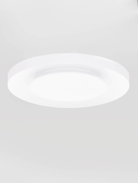 Nova Luce LED Deckenleuchte Pada dimmbar 37W CCT warm-/neutralweiss 2700/3000/4000K Weiß Aluminium Ø60cm 9345715