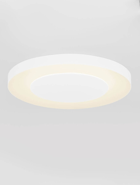 Nova Luce LED Deckenleuchte Pada dimmbar 37W CCT warm-/neutralweiss 2700/3000/4000K Weiß Aluminium Ø60cm 9345715