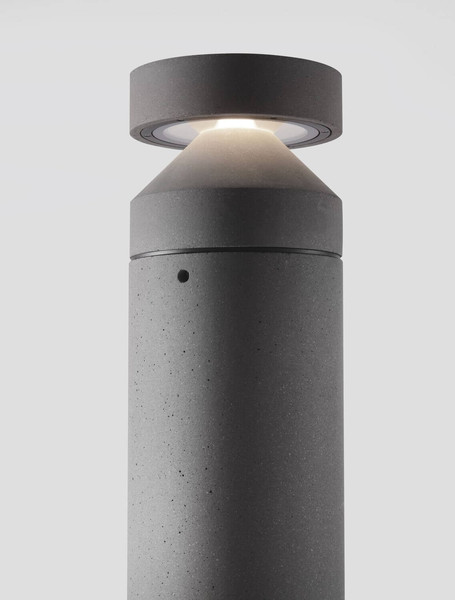 Nova Luce LED Wegeleuchte Navy 20W warmweiss 3000K IP65 salzwasserfest Grau Beton 99,5cm 9540226