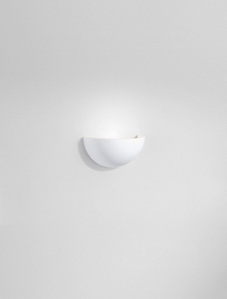Nova Luce LED Wandleuchte Onica 4W warmweiss 3000K Weiß Gips 12x6cm 9540229