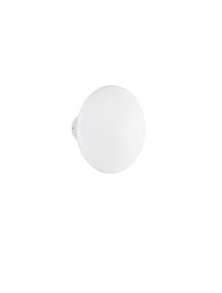 Nova Luce LED Wandleuchte Onut 13W warmweiss 3000K Weiß Gips Ø17cm 9540233