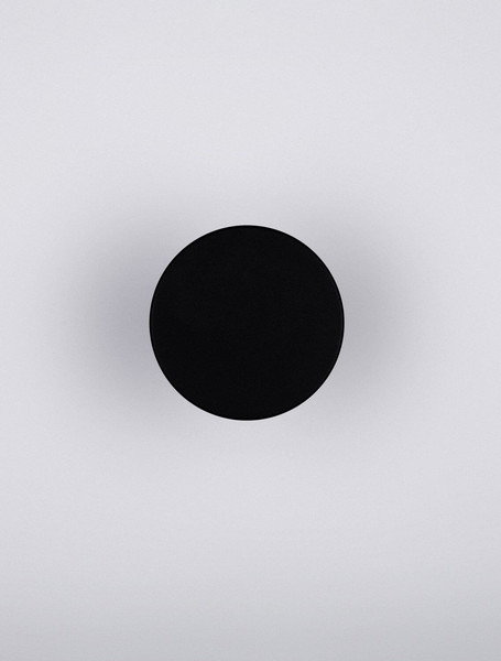 Nova Luce LED Wandleuchte Ark 10W warmweiss 3000K Schwarz Aluminium Ø15cm 9540249