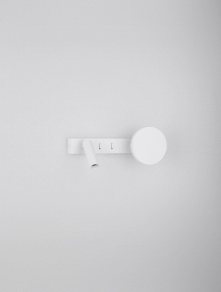 Nova Luce LED Wandleuchte Noima schwenkbar 9W warmweiss 3000K Weiß Stahl Aluminium 28,5x10cm 9540256
