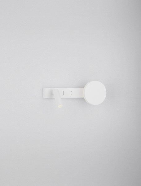 Nova Luce LED Wandleuchte Noima schwenkbar 9W warmweiss 3000K Weiß Stahl Aluminium 28,5x10cm 9540256