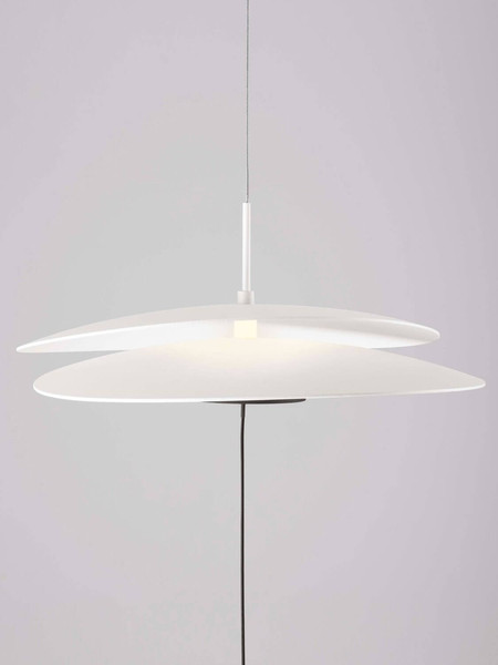 Nova Luce LED Stehleuchte Olea dimmbar 16W warmweiss 3000K Weiß Aluminium 340cm 9580696