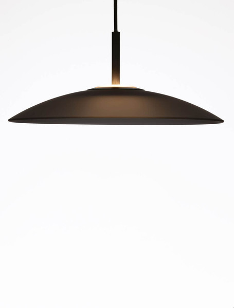 Nova Luce LED Pendelleuchte Polifemo 12W warmweiss 3000K Rauchgrau Schwarz Glas Metall Ø40cm 9620144