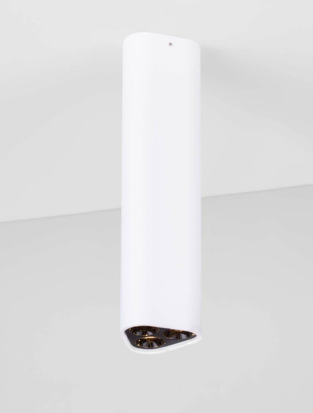 Nova Luce LED Deckenleuchte Etho 6W warmweiss 3000K Weiß Aluminium 20x5cm 9695104