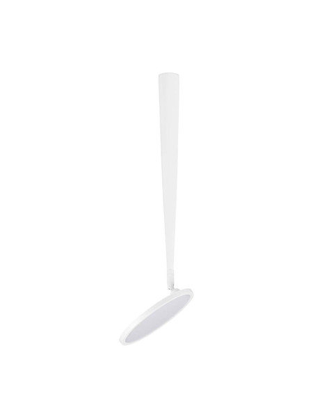 Nova Luce LED Pendelleuchte Ekei 14W warmweiss 3000K Weiß Aluminium Ø20cm 9695108